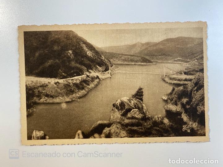 Postcards: TARJETA POSTAL. FRANCIA. FINIST&Egrave;RE. LE TR&Eacute;BOUL. LE LAC FORM&Eacute; PAR LE GRAND BARRAGE DE SARRANS