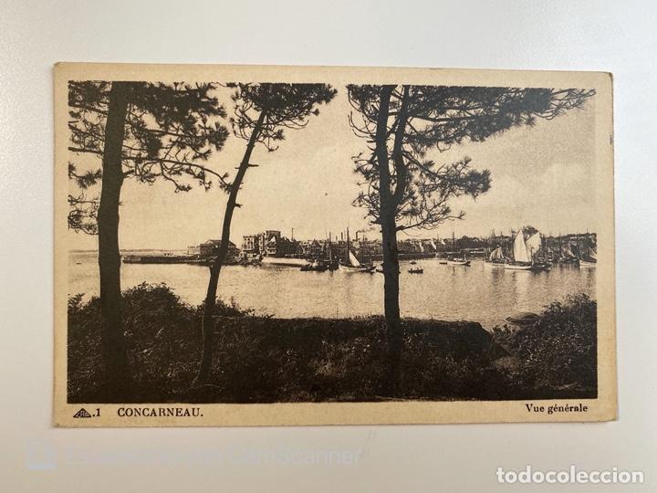 Postkarten: TARJETA POSTAL. FRANCIA. FINIST&Egrave;RE. CONCARNEAU. 1.- VUE GENERALE
