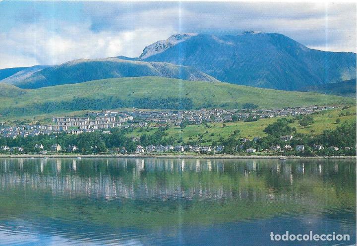Cartoline: :::: C52 - POSTAL - FORT WILLIAM AND BEN NEVIS FROM ACROSS LOCH LINNHE
