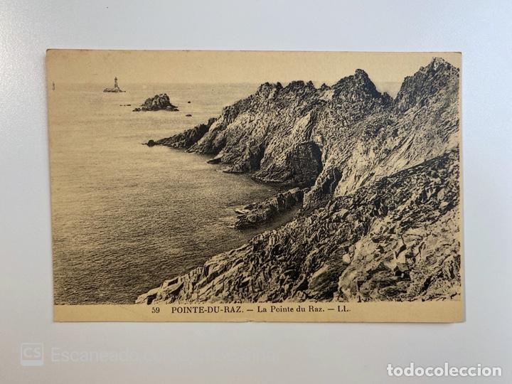 Postkarten: TARJETA POSTAL. FRANCIA. FINIST&Egrave;RE. POINTE-DU-RAZ. 59.- LA POINTE DU RAZ.- LL.