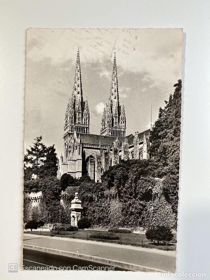 Postais: TARJETA POSTAL. FRANCIA. FINIST&Egrave;RE. QUIMPER. 9019.- LA CATH&Eacute;DRALE. EDITIONS ENNEGE