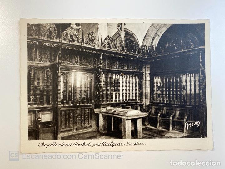 Postkarten: TARJETA POSTAL. FRANCIA. FINIST&Egrave;RE. HUELGOAT. CHAPELLE SAINT-HERBOT