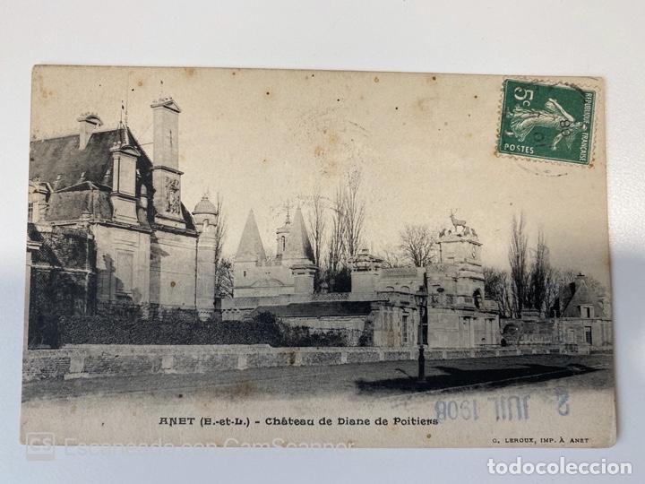Postales: TARJETA POSTAL. FRANCIA. EURE-ET-LOIR. ANET. CH&Acirc;TEAU DE DIANE DE POITIERS