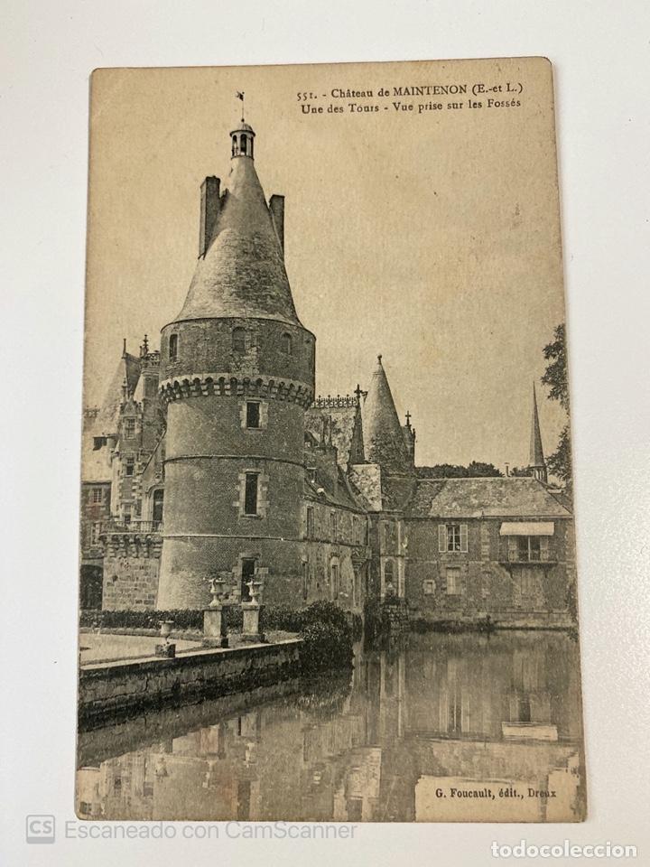 Postales: TARJETA POSTAL. FRANCIA. EURE-ET-LOIR. CH&Acirc;TEAU DE MAINTENON. 551.-UNE DES TOURS.