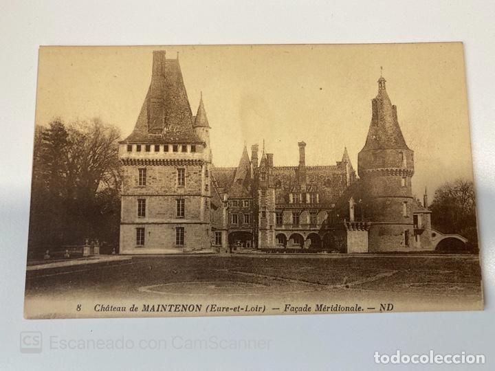Postales: TARJETA POSTAL. FRANCIA. EURE-ET-LOIR. CH&Acirc;TEAU DE MAINTENON. 8.- FA&Ccedil;ADE MERIDIONALE. ND.
