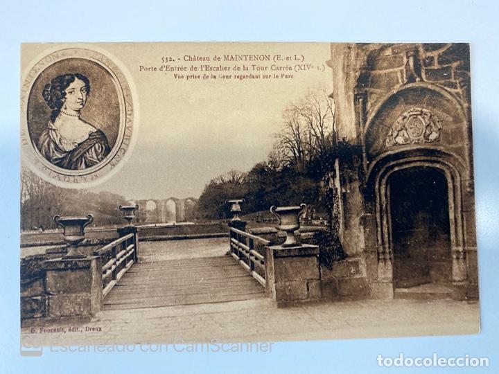 Postales: TARJETA POSTAL. FRANCIA. EURE-ET-LOIR. CH&Acirc;TEAU DE MAINTENON. 532.- PORTE D'ENTR&Eacute;E
