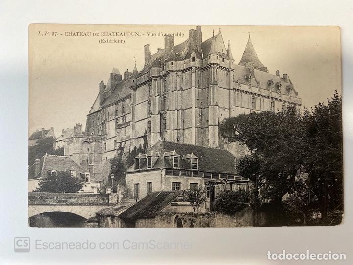 Cartes Postales: TARJETA POSTAL. FRANCIA. EURE-ET-LOIR. LP37.-CHATEAU DE CHATEAUDUN. VUE D'ENSEMBLE.