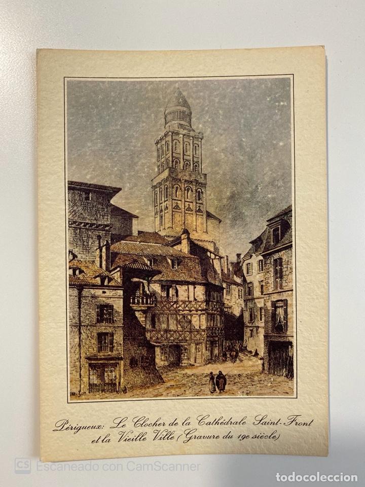 Cartes Postales: TARJETA POSTAL. FRANCIA. DORDOGNE. P&Eacute;RIGUEUX. 800.- LE CLOCHER DE LA CATH&Eacute;DRALE ET LA VIEILLE VILLE