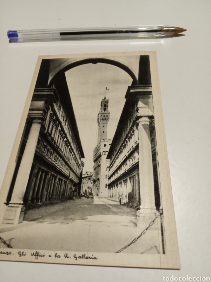 Postales: Firenze galer&iacute;a edificio postal antigua - Foto 1