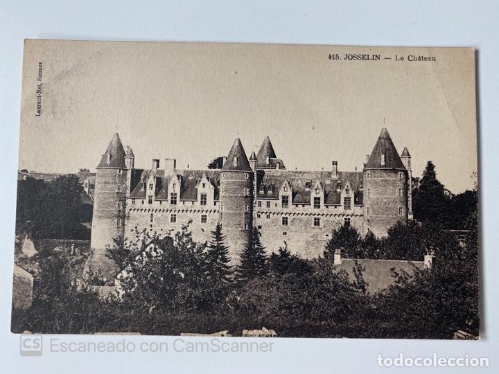 Postales: TARJETA POSTAL. FRANCIA. MORBIHAN. JOSSELIN. LE CH&Acirc;TEAU. 415