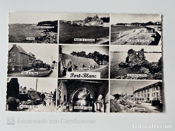 Postales: TARJETA POSTAL. FRANCIA. MORBIHAN. QUIBERON.PORT-BLANC.
