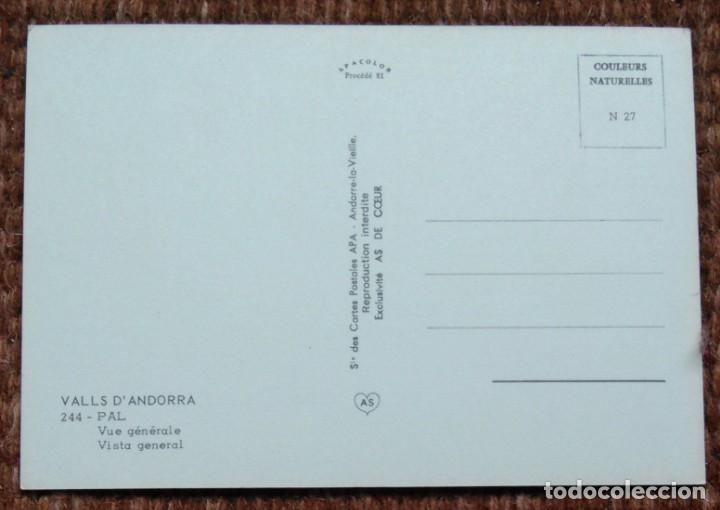 Postales: ANDORRA - PAL - Foto 2