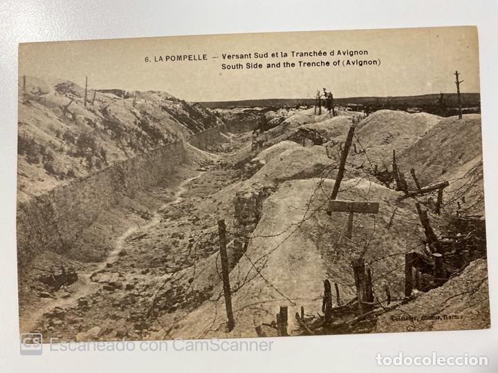 Postales: TARJETA POSTAL. FRANCIA. LA POMPELLE. VERSANT SUD ET LA TRANCH&Eacute;E D'AVIGNON.