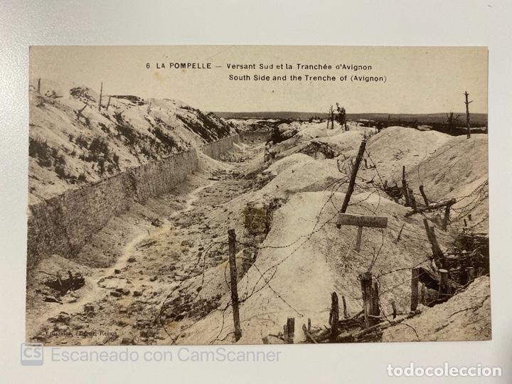 Postales: TARJETA POSTAL. FRANCIA. LA POMPELLE. VERSANT SUD ET LA TRANCH&Eacute;E D'AVIGNON.