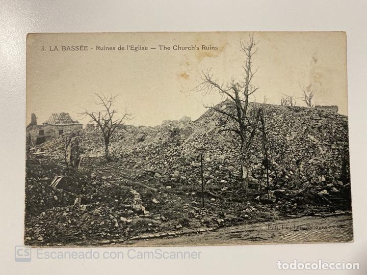 Postales: TARJETA POSTAL. FRANCIA. LA BASS&Eacute;E. RUINES D L'EGLISE.