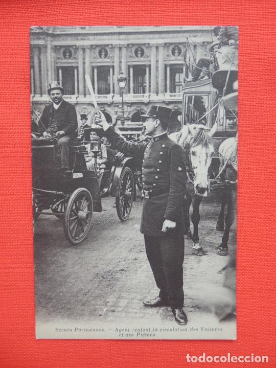 Postkarten: Antigua tarjeta postal j. boillot et cie, rue saint paul paris, circulada, impecable!.