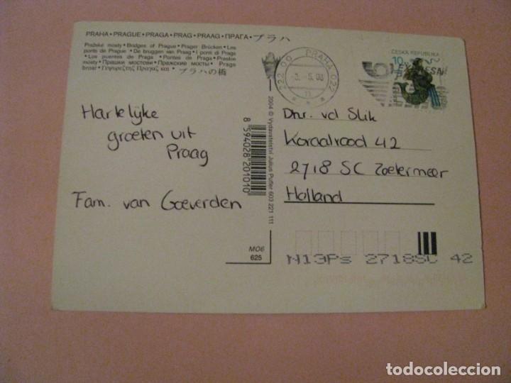 Postales: POSTAL DE REP. CHECA. PRAGA. CIRCULADA 2006. - Foto 2