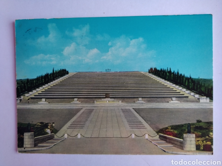 Postales: Postal Italia sacrario militare di Repuglia circulada a&ntilde;o 1971