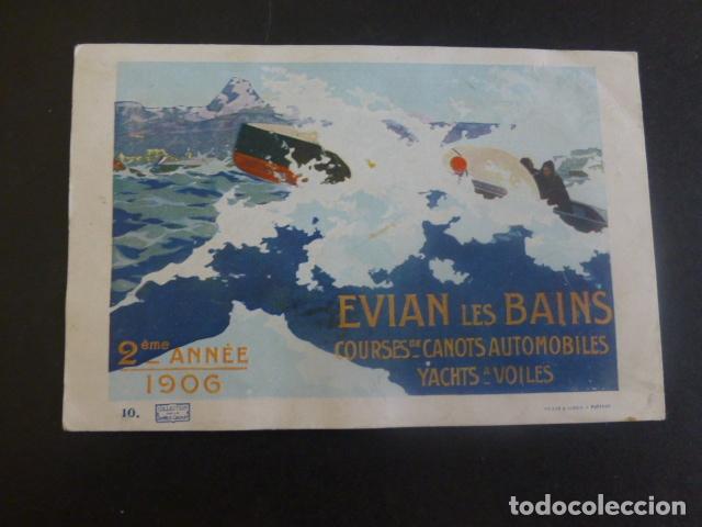 Postales: EVIAN LES BAINS FRANCIA POSTAL - Foto 1