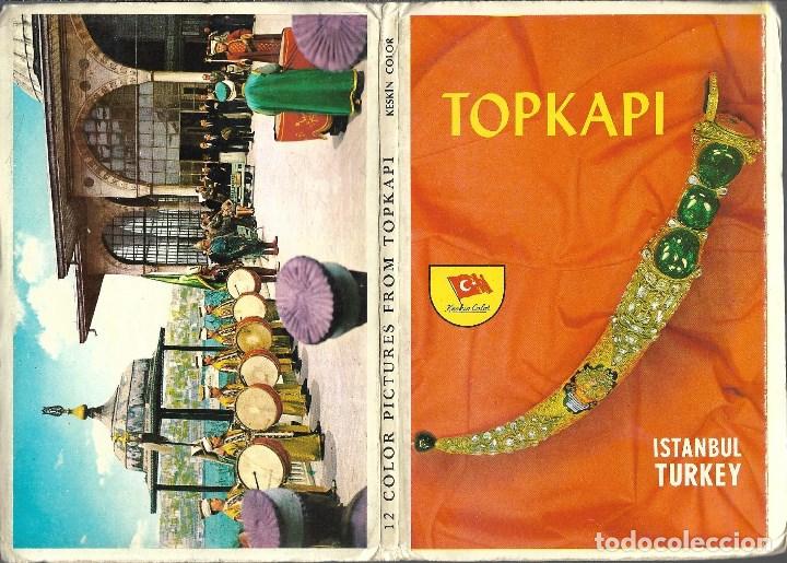 Postales: ESTAMBUL TOPKAPI - BLOC DE 12 POSTALES - - Foto 1