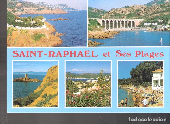 Cartoline: Saint Raphael et ses Platges. La cote d' azur. France. Francia.