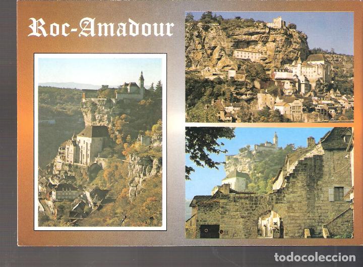 Cartoline: Roc Amadour. A Trvers Le lot. Lieu du Pelerinage. France. Francia.