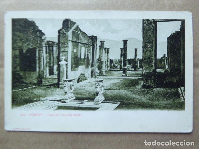 Postales: POSTAL - CARTOLINA - POSTCARD. POMPEYA - POMPEI. CASA DI CORNELIO RUFFO. N&ordm; 419. DORSO SIN DIVIDIR