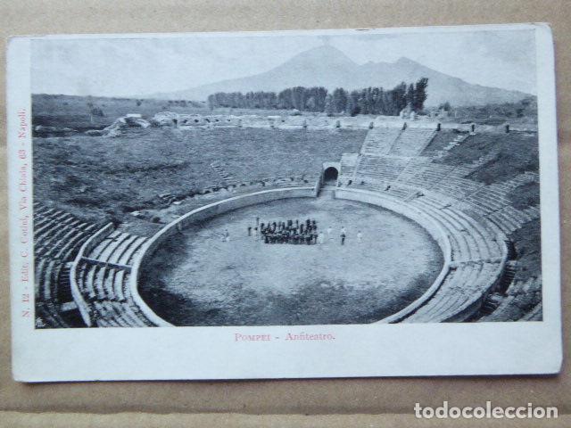 Postales: POSTAL - CARTOLINA - POSTCARD. POMPEYA - POMPEI. ANFITEATRO. DORSO SIN DIVIDIR