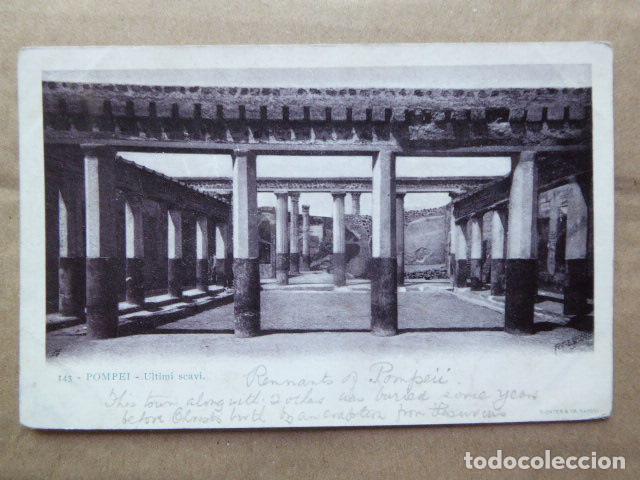 Postales: POSTAL - CARTOLINA - POSTCARD. POMPEYA - POMPEI. ULTIMI SCAVI. DORSO SIN DIVIDIR