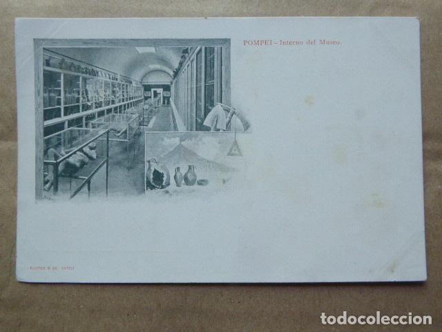 Postales: POSTAL - CARTOLINA - POSTCARD. POMPEYA - POMPEI. INTERNO DEL MUSEO. DORSO SIN DIVIDIR