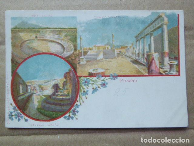 Postales: POSTAL - CARTOLINA - POSTCARD. POMPEYA - POMPEI. PICCOLO TEATRO. DORSO SIN DIVIDIR