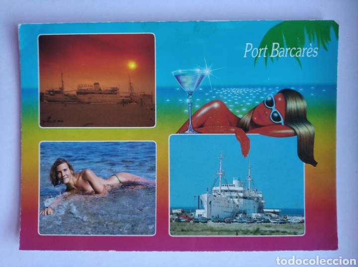 Postales: Postal Francia barcares le lydia paquebote des sables france