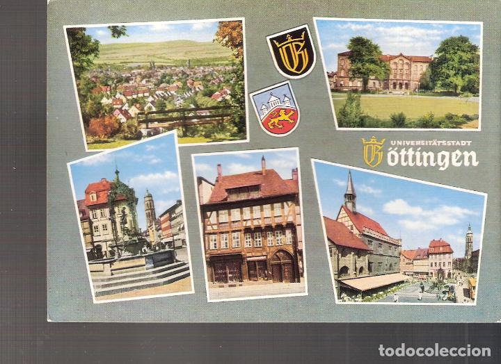 Cartoline: Universit&auml;tsstadt G&ouml;ttingen. Germany. Alemania. Universidad de Gotinga.