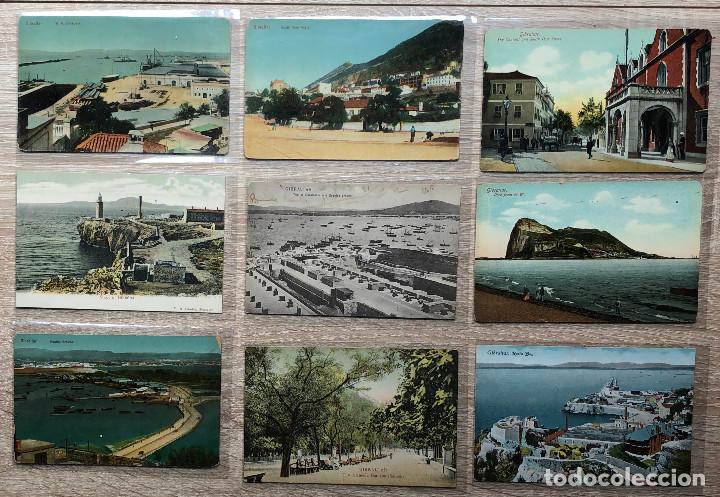 Postales: 20 POSTALES ANTIGUAS DE GIBRALTAR - Foto 1