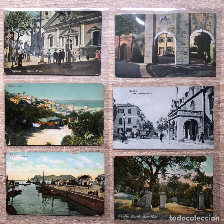 Postales: 20 POSTALES ANTIGUAS DE GIBRALTAR - Foto 2