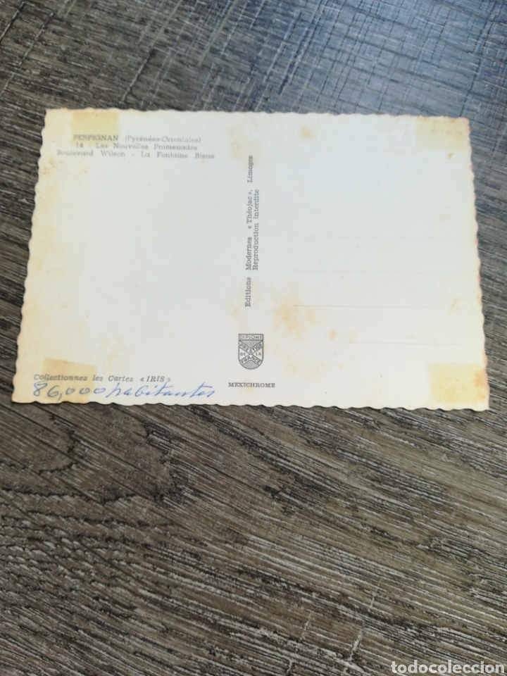 Postales: Postal Francia perpignan Pyrenees orientales iris - Foto 2