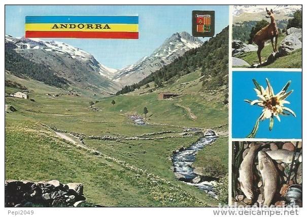 Postales: :::: C439 - POSTAL - VALLS D&acute;ANDORRA - VALLE DE INGLES