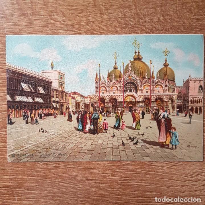 Postales: ANTIGUA POSTAL DE VENECIA - Foto 1