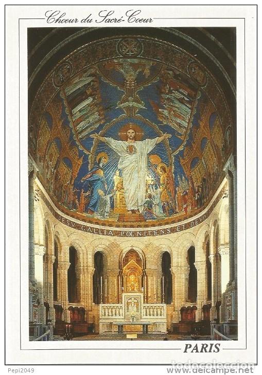 Postales: :::: C254 - POSTAL - PARIS - LE CHOEUR DE LA BASILIQUE DU SACRE-COEUR DE MONTMARTRE