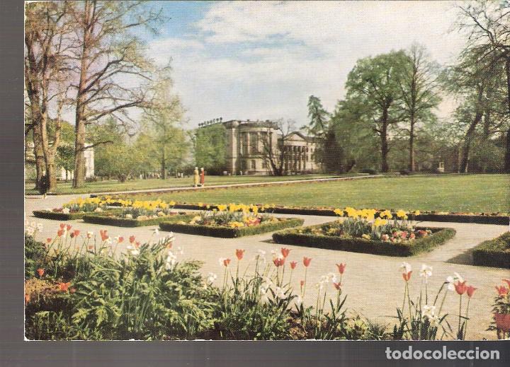 Cartoline: Kassel. Park Wilhelmsh&ouml;he mit Scholob und Ballhaus.Germany. Alemania.