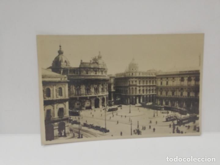 Postais: TARJETA POSTAL. ITALIA. GENOVA. PIAZZA DE FERRARI.