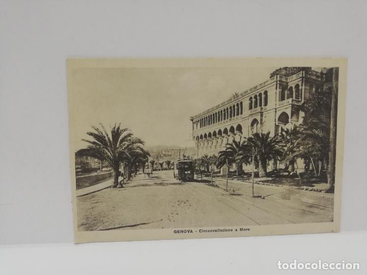 Postais: TARJETA POSTAL. ITALIA. GENOVA. CIRCONVALLAZIONE A MARE.