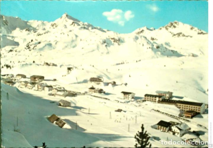 Postales: Obertauern. Pistas de esqu&iacute;. Usadar con sello. Color