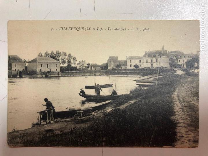 Postais: TARJETA POSTAL DE VILLEVEQUE- LES MOULINS. FRANCIA