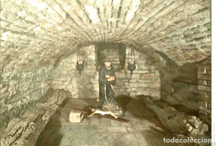 Postales: As&iacute;s. 292 Bas&iacute;lica Patriarcal de S. Mar&iacute;a degli Angeli. Cueva de San Francisco. Nueva. Color