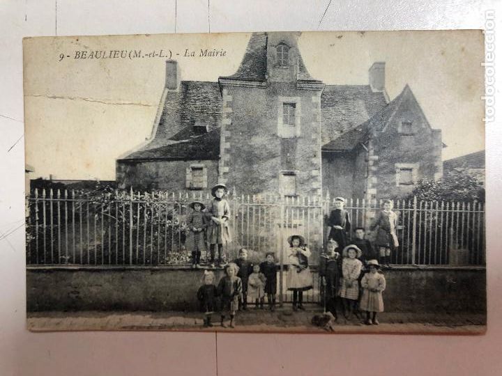 Postais: TARJETA POSTAL DE BEAULIEU- LA MAIRIE. FRANCIA