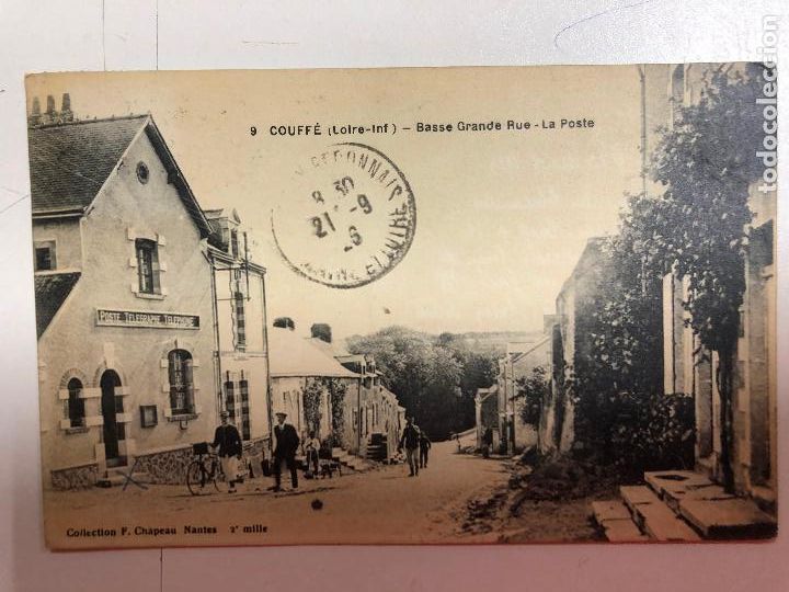 Postais: TARJETA POSTAL DE COUFFE- BASSE GRANDE RUE- LA POSTE. FRANCIA