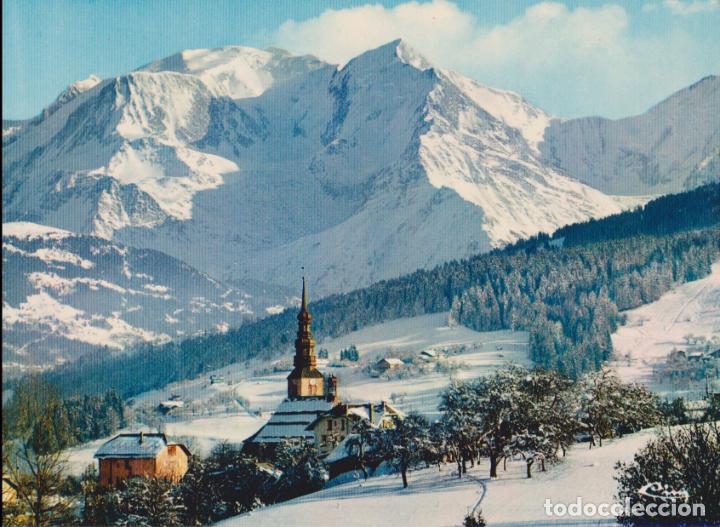 Postales: FRANCIA, LES HOUCHES, MONT BLANCH, NEIGE ER SOLEIL - CIM 0028 - S/C