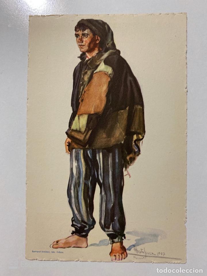 Cartoline: TARJETA POSTAL. PORTUGAL. COSTUMES PORTUGUESES. SERIE B. N&ordm; 22. NAZARE. PESCADOR. VER