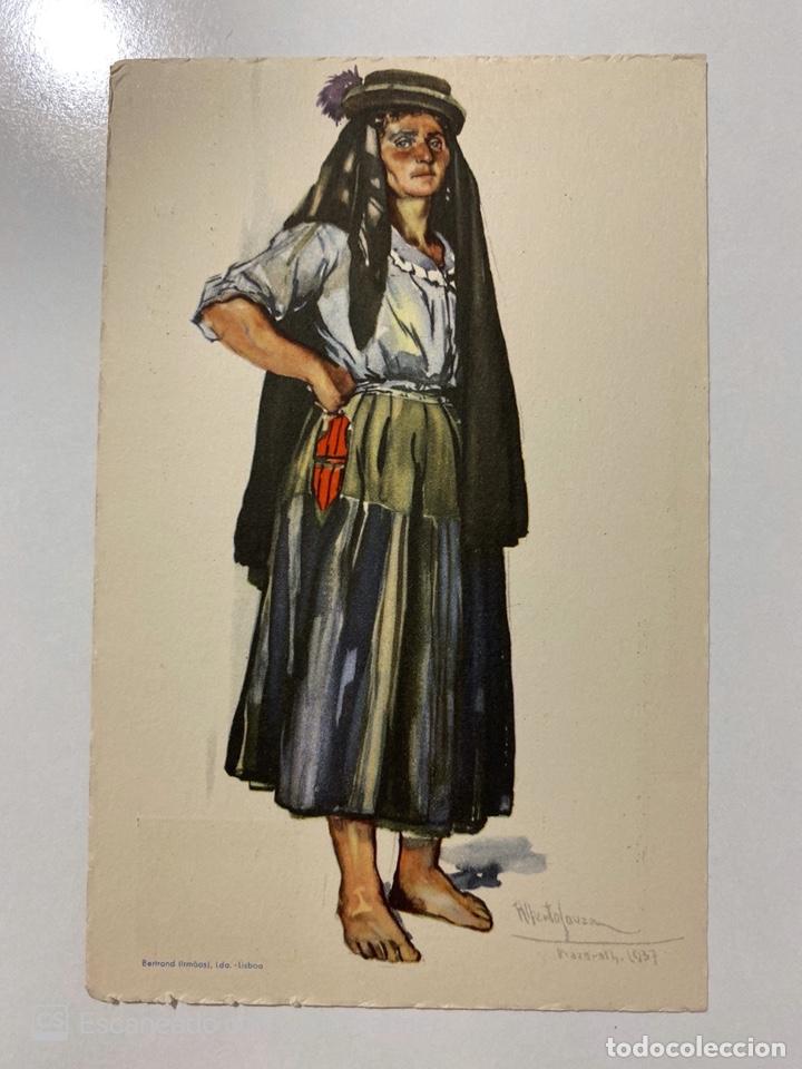 Cartoline: TARJETA POSTAL. PORTUGAL. COSTUMES PORTUGUESES. SERIE B. N&ordm; 24. NAZARE. PEIXEIRA. VER